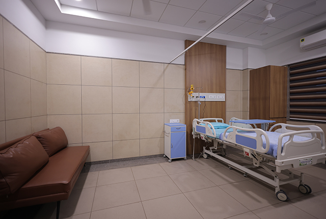 Suit room patient room